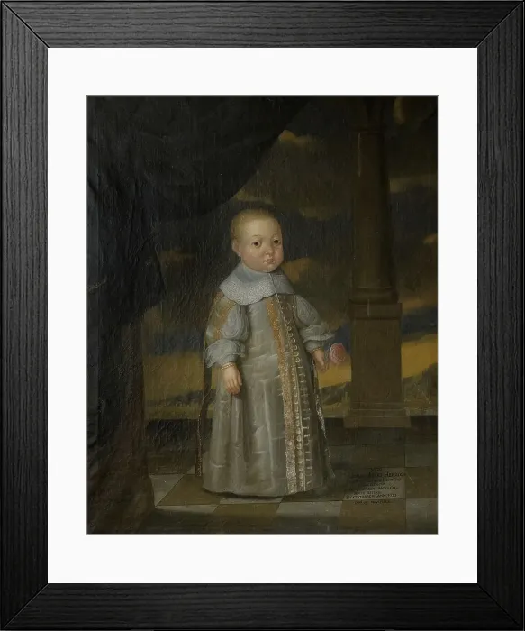 Framed Print : Johan Adolf, 1575-1616, Duke of Holstein-Gottorp, c1580. Creator: Anon Framed Print : Johan Adolf, 1575-1616, Duke of Holstein-Gottorp, c1580. Creator: Anon