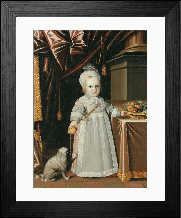 Framed Print : Karl Gustav, 1648-1703, Prince of Baden-Durlach, 1651. Creator: Anon Framed Print : Karl Gustav, 1648-1703, Prince of Baden-Durlach, 1651. Creator: Anon