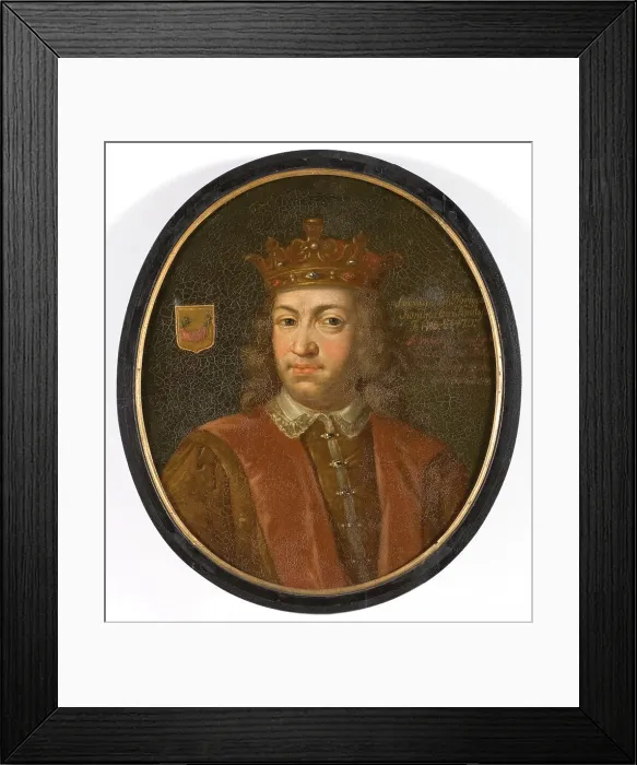 Framed Print : Karl VIII Knutsson Bonde, 1408-70, king of Sweden and Norway, c15th century. Creator: Unknown Framed Print : Karl VIII Knutsson Bonde, 1408-70, king of Sweden and Norway, c15th century. Creator: Unknown