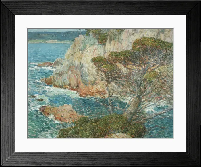 Framed Print : Point Lobos, Carmel, 1914. Creator: Frederick Childe Hassam Framed Print : Point Lobos, Carmel, 1914. Creator: Frederick Childe Hassam