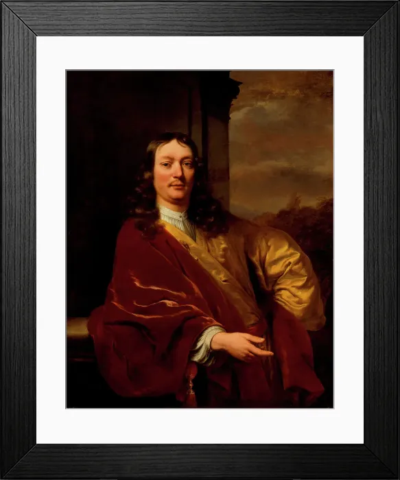 Framed Print : Portrait of a Man, c1670. Creator: Ferdinand Bol Framed Print : Portrait of a Man, c1670. Creator: Ferdinand Bol