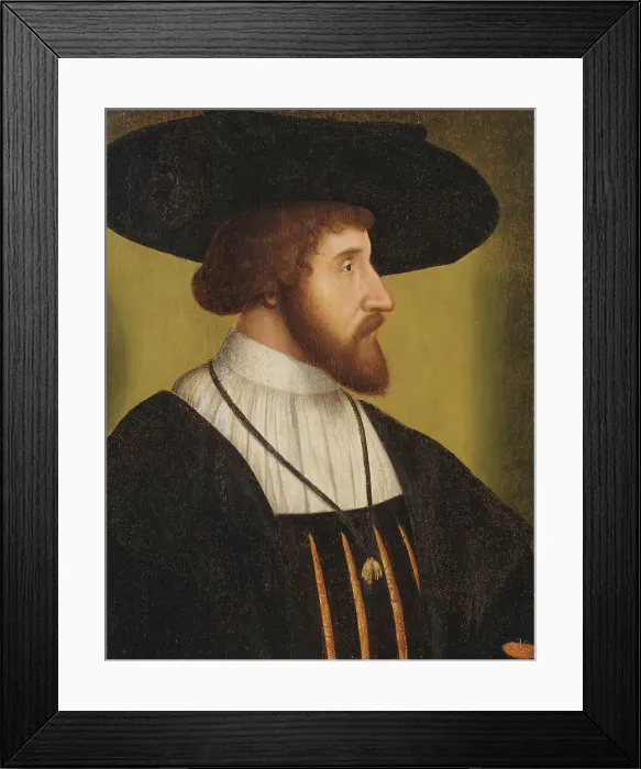 Framed Print : Christian II 1481-1559, King of Denmark, Norway and Sweden, c16th century. Creator: Anon Framed Print : Christian II 1481-1559, King of Denmark, Norway and Sweden, c16th century. Creator: Anon