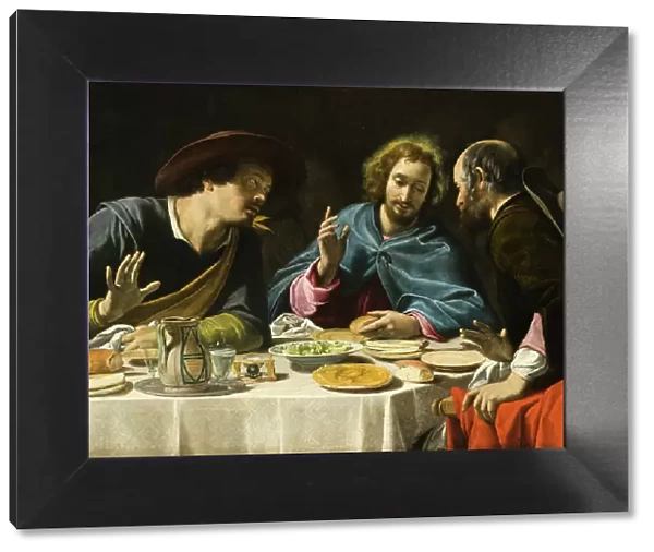 The Supper at Emmaus, c1625. Creator: Filippo Tarchiani