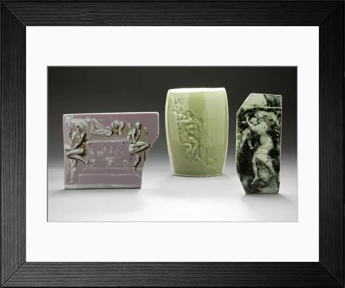 Framed Print : The Tomb (image 2 of 2), Probably 1880-1881. Creator: Auguste Rodin Framed Print : The Tomb (image 2 of 2), Probably 1880-1881. Creator: Auguste Rodin