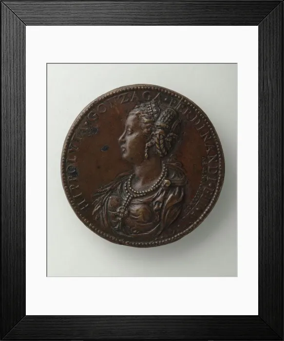 Framed Print : Ippolita di Ferdinando Gonzaga (image 1 of 2), 1551. Creator: Leone Leoni Framed Print : Ippolita di Ferdinando Gonzaga (image 1 of 2), 1551. Creator: Leone Leoni