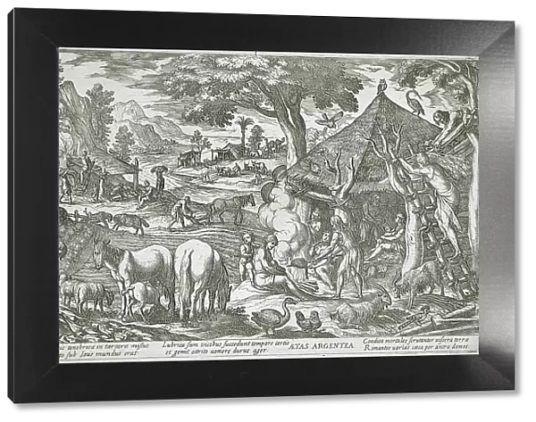 The Age of Silver, 1599. Creators: Antonio Tempesta, Nicolaus van Aelst
