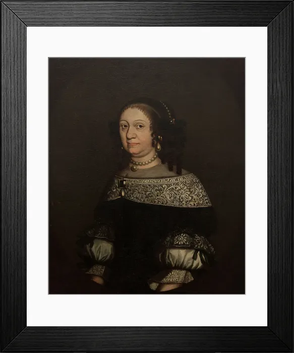 Framed Print : Lovisa Charlotta, 1617-76, Princess of Brandenburg Duchess of Courland, c17th century. Creator: Anon Framed Print : Lovisa Charlotta, 1617-76, Princess of Brandenburg Duchess of Courland, c17th century. Creator: Anon