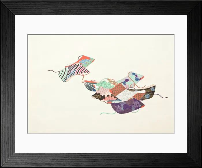 Framed Print : A Thousand Grasses (Chigusa) (image 12 of 33), 1900. Creator: Kamisaka Sekka Framed Print : A Thousand Grasses (Chigusa) (image 12 of 33), 1900. Creator: Kamisaka Sekka