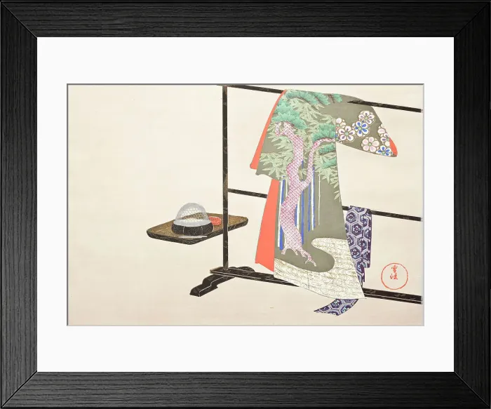 Framed Print : A Thousand Grasses (Chigusa) (image 14 of 33), 1900. Creator: Kamisaka Sekka Framed Print : A Thousand Grasses (Chigusa) (image 14 of 33), 1900. Creator: Kamisaka Sekka