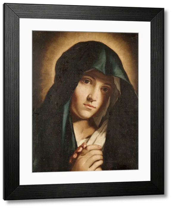 Framed Print : Madonna, c17th century. Creator: Anon Framed Print : Madonna, c17th century. Creator: Anon