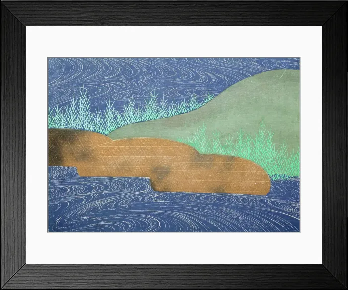 Framed Print : A Thousand Grasses (Chigusa) (image 18 of 33), 1900. Creator: Kamisaka Sekka Framed Print : A Thousand Grasses (Chigusa) (image 18 of 33), 1900. Creator: Kamisaka Sekka