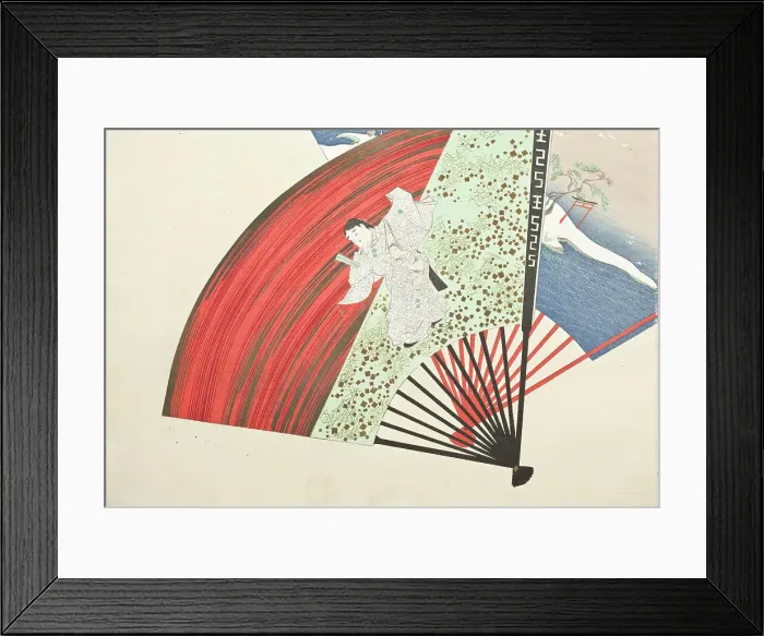 Framed Print : A Thousand Grasses (Chigusa) (image 22 of 33), 1900. Creator: Kamisaka Sekka Framed Print : A Thousand Grasses (Chigusa) (image 22 of 33), 1900. Creator: Kamisaka Sekka