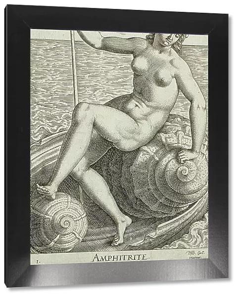 Amphitrite, 1587. Creator: Philip Galle