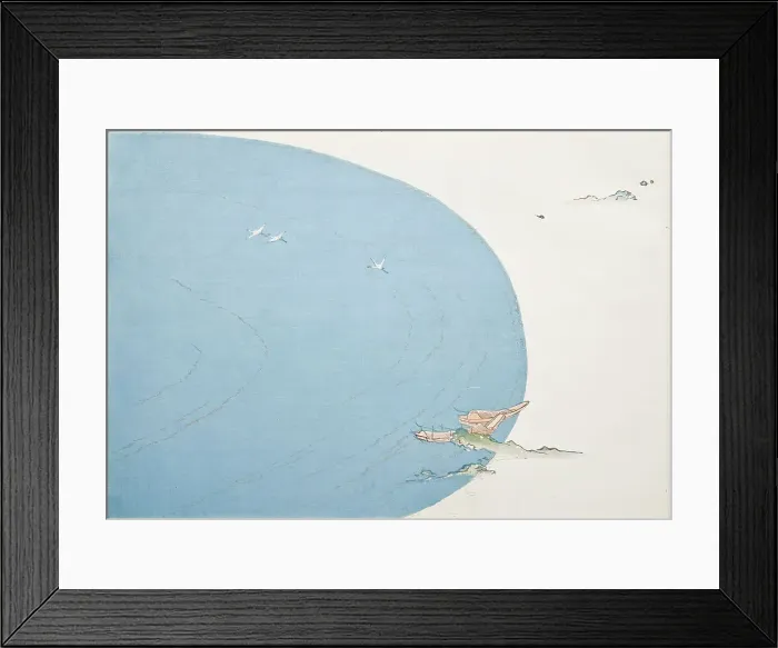 Framed Print : A Thousand Grasses (Chigusa) (image 26 of 33), 1900. Creator: Kamisaka Sekka Framed Print : A Thousand Grasses (Chigusa) (image 26 of 33), 1900. Creator: Kamisaka Sekka