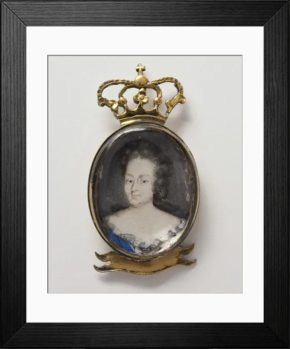 Framed Print : Maria Amalia (1653-1711), Princess of Courland, c17th century. Creator: David Le Clerc Framed Print : Maria Amalia (1653-1711), Princess of Courland, c17th century. Creator: David Le Clerc