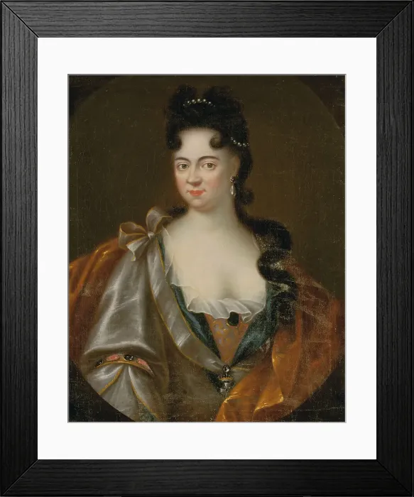 Framed Print : Maria Aurora von Königsmarck, 1662-1728, countess, c17th century. Creator: Anon