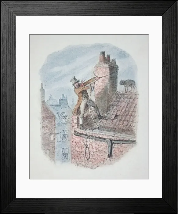 Framed Print : The Last Chance, between c1830 and c1840s. Creator: George Cruikshank Framed Print : The Last Chance, between c1830 and c1840s. Creator: George Cruikshank