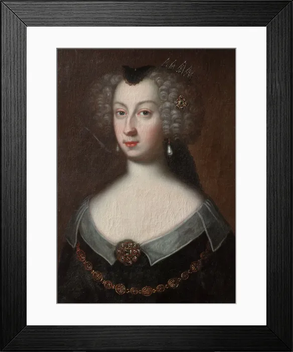Framed Print : Maria Eleonora, 1599-1655, Queen of Sweden, Princess of Brandenburg, c17th century. Creator: Anon Framed Print : Maria Eleonora, 1599-1655, Queen of Sweden, Princess of Brandenburg, c17th century. Creator: Anon