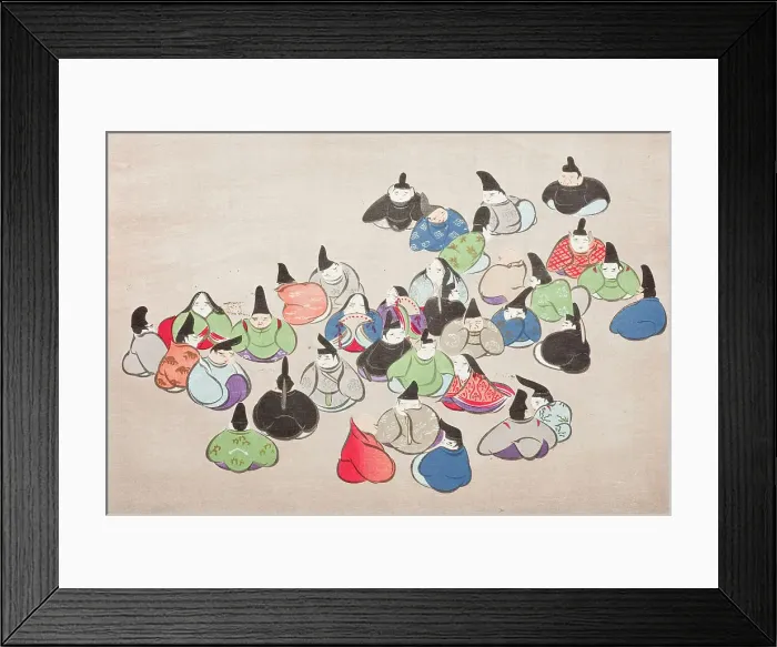 Framed Print : A Thousand Grasses (Chigusa) (image 31 of 33), 1900. Creator: Kamisaka Sekka Framed Print : A Thousand Grasses (Chigusa) (image 31 of 33), 1900. Creator: Kamisaka Sekka