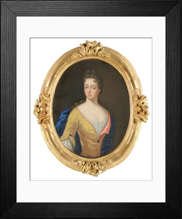 Framed Print : Maria Svart, 1647-1701, g. von der Osten Sacken, 1703. Creator: Unknown Framed Print : Maria Svart, 1647-1701, g. von der Osten Sacken, 1703. Creator: Unknown