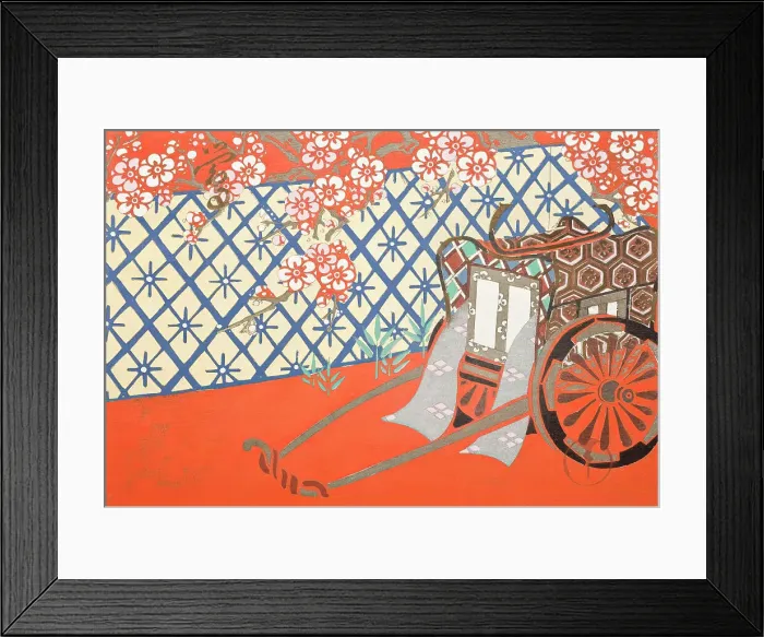 Framed Print : A Thousand Grasses (Chigusa) (image 5 of 33), 1900. Creator: Kamisaka Sekka Framed Print : A Thousand Grasses (Chigusa) (image 5 of 33), 1900. Creator: Kamisaka Sekka
