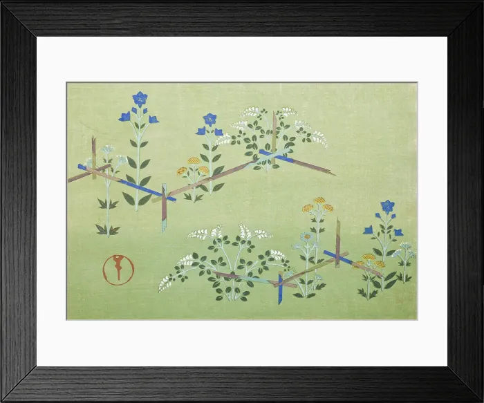 Framed Print : A Thousand Grasses (Chigusa) (image 8 of 33), 1900. Creator: Kamisaka Sekka Framed Print : A Thousand Grasses (Chigusa) (image 8 of 33), 1900. Creator: Kamisaka Sekka