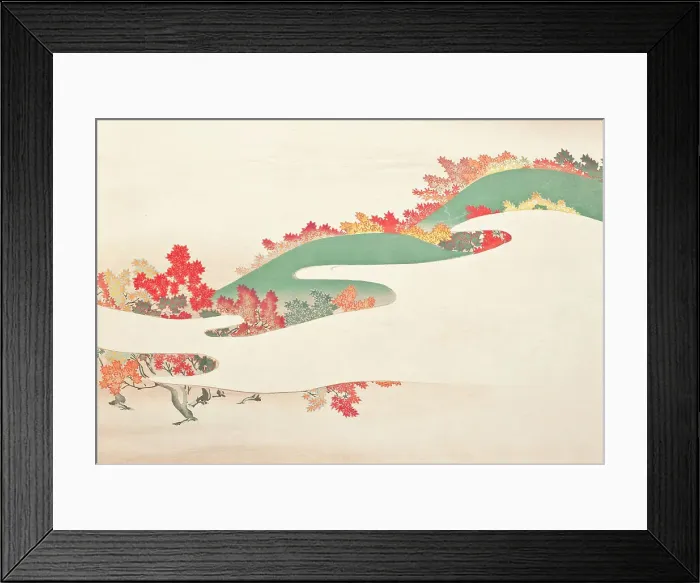 Framed Print : A Thousand Grasses (Chigusa) (image 9 of 33), 1900. Creator: Kamisaka Sekka Framed Print : A Thousand Grasses (Chigusa) (image 9 of 33), 1900. Creator: Kamisaka Sekka
