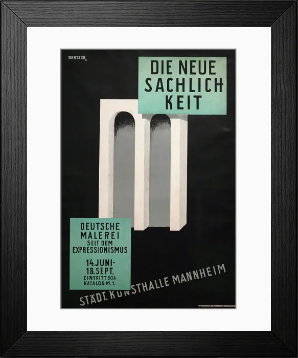 Framed Print : New Objectivity. German Painting Since Expressionism, 1925. Creator: Bertsch, Karl (1873-1933) Framed Print : New Objectivity. German Painting Since Expressionism, 1925. Creator: Bertsch, Karl (1873-1933)