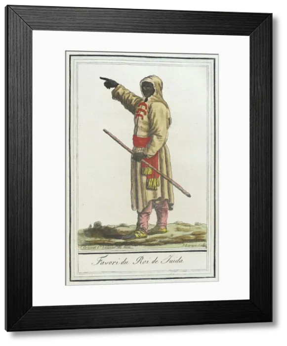 Framed Print : Costumes de Différents Pays, Favori du Roi de Guida, c1797. Creator: Jacques Grasset de Saint-Sauveur Framed Print : Costumes de Différents Pays, Favori du Roi de Guida, c1797. Creator: Jacques Grasset de Saint-Sauveur