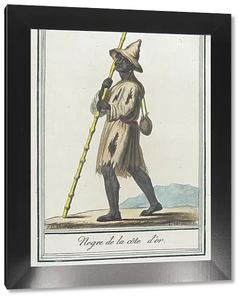 Costumes de Différents Pays, Negre de la Côte d'Or, c1797. Creator: Jacques Grasset de Saint-Sauveur
