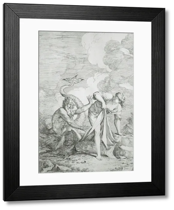 Framed Print : Glaucus and Scylla, c1661. Creator: Salvator Rosa