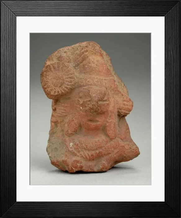 Framed Print : Bust of a Goddess, 1st century BC. Creator: Unknown Framed Print : Bust of a Goddess, 1st century BC. Creator: Unknown