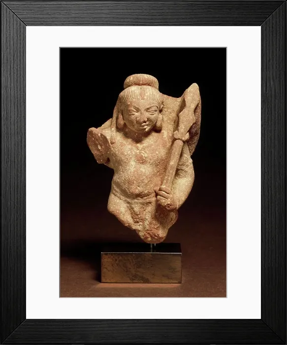 Framed Print : Kumara, The Divine General, 2nd century. Creator: Unknown Framed Print : Kumara, The Divine General, 2nd century. Creator: Unknown