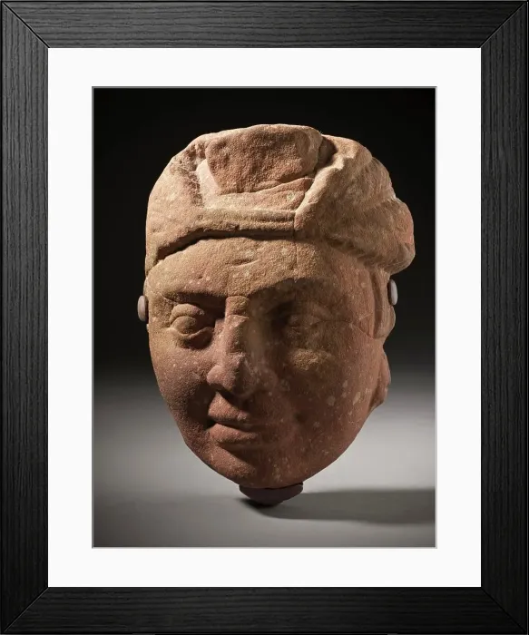 Framed Print : Head of a Nobleman, 2nd century. Creator: Unknown Framed Print : Head of a Nobleman, 2nd century. Creator: Unknown