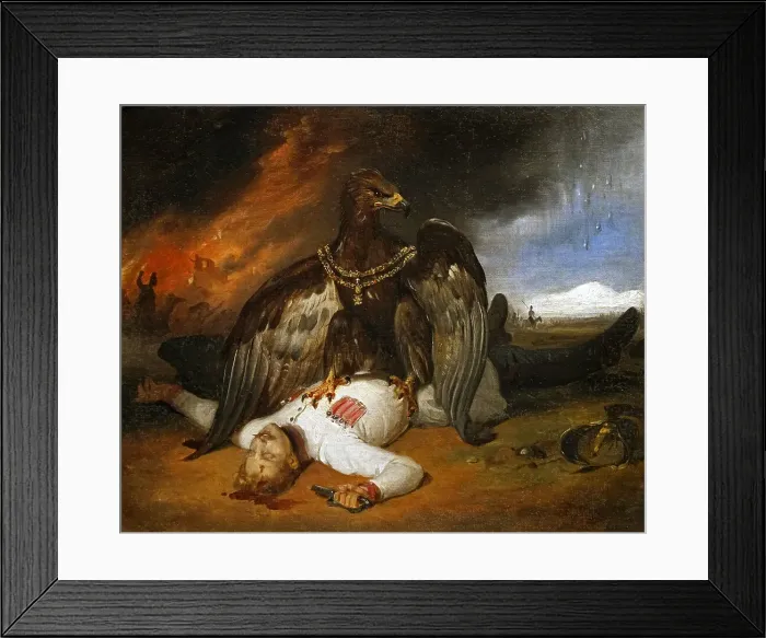 Framed Print : Polish Prometheus or Allegory of Vanquished Poland, 1831. Creator: Vernet, Horace (1789-1863) Framed Print : Polish Prometheus or Allegory of Vanquished Poland, 1831. Creator: Vernet, Horace (1789-1863)
