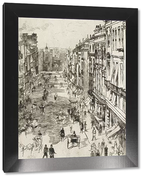 St. James's Street, 1878. Creator: James Abbott McNeill Whistler