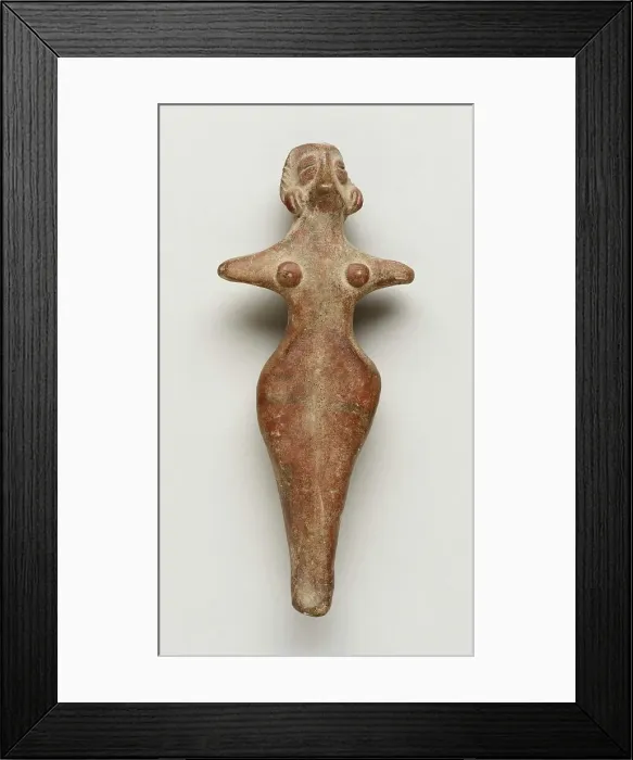 Framed Print : A Baroque Lady, 2nd century BC. Creator: Unknown Framed Print : A Baroque Lady, 2nd century BC. Creator: Unknown