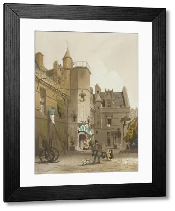Framed Print : Hôtel de Cluny, Paris, 1839. Creator: Thomas Shotter Boys Framed Print : Hôtel de Cluny, Paris, 1839. Creator: Thomas Shotter Boys