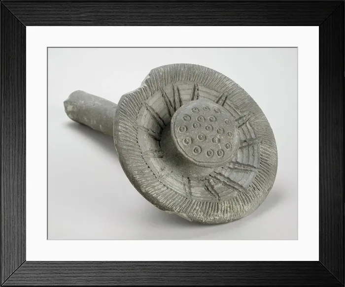 Framed Print : Lotus Blossom, 2nd-1st century B.C.. Creator: Unknown Framed Print : Lotus Blossom, 2nd-1st century B.C.. Creator: Unknown
