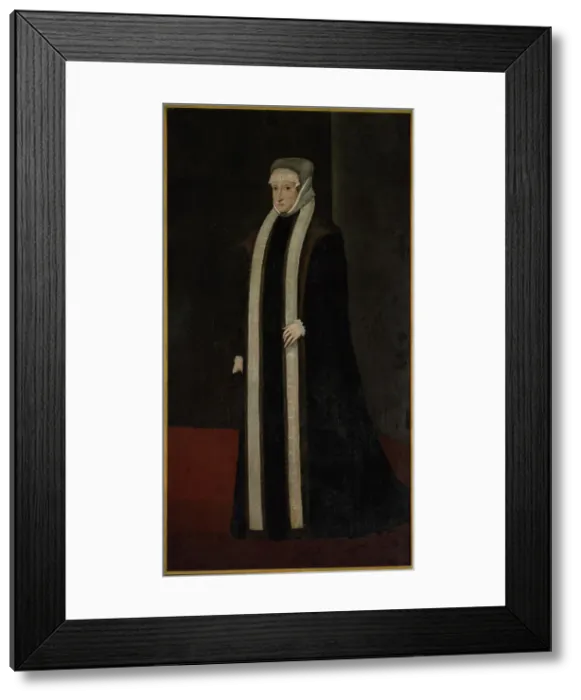 Framed Print : Portrait Isabella Jagiellon (1519-1559), Early 17th cen.. Creator: Anonymous Framed Print : Portrait Isabella Jagiellon (1519-1559), Early 17th cen.. Creator: Anonymous