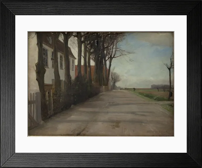 Framed Print : The Road Leading past Store Godthaab, a Country House near Copenhagen, 1884. Creator: Albert Gottschalk. The Road Leading past Store Godthaab, a Country House near Copenhagen, 1884. Creator: Albert Gottschalk Framed Print : The Road Leading past Store Godthaab, a Country House near Copenhagen, 1884. Creator: Albert Gottschalk. The Road Leading past Store Godthaab, a Country House near Copenhagen, 1884. Creator: Albert Gottschalk