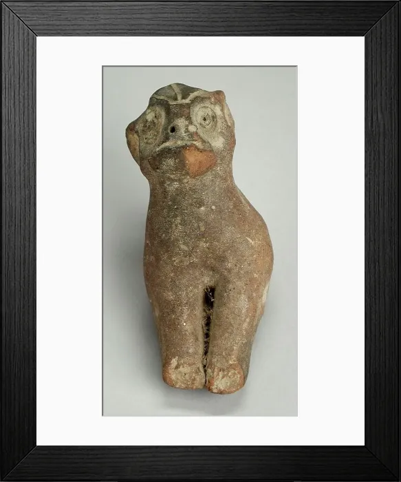 Framed Print : Lion Figure (Front Half), 3rd century BC. Creator: Unknown Framed Print : Lion Figure (Front Half), 3rd century BC. Creator: Unknown
