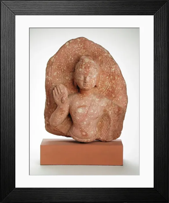 Framed Print : Buddha Shakyamuni, 3rd-4th century. Creator: Unknown Framed Print : Buddha Shakyamuni, 3rd-4th century. Creator: Unknown