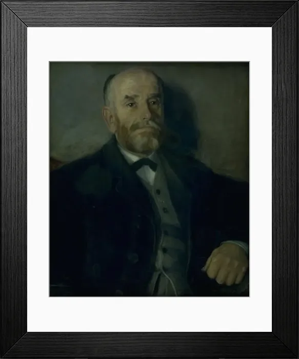 Framed Print : Master Baker (Bagermester) B, 1889. Creator: Poul S. Christiansen Framed Print : Master Baker (Bagermester) B, 1889. Creator: Poul S. Christiansen