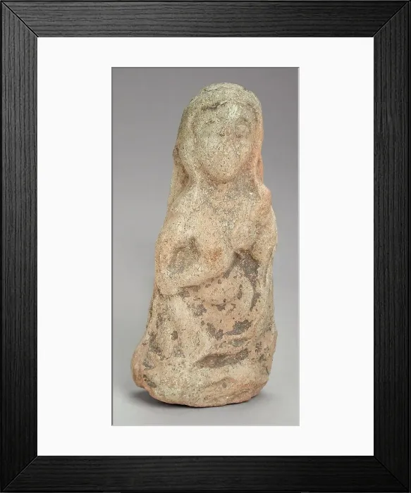 Framed Print : Female Figure, 5th century. Creator: Unknown Framed Print : Female Figure, 5th century. Creator: Unknown