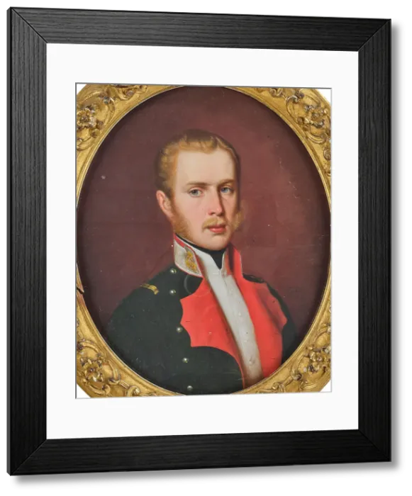 Framed Print : Portrait of Archduke Karl Ludwig of Austria (1833-1896), 1858. Creator: Jele, Caspar (1814-1893) Framed Print : Portrait of Archduke Karl Ludwig of Austria (1833-1896), 1858. Creator: Jele, Caspar (1814-1893)