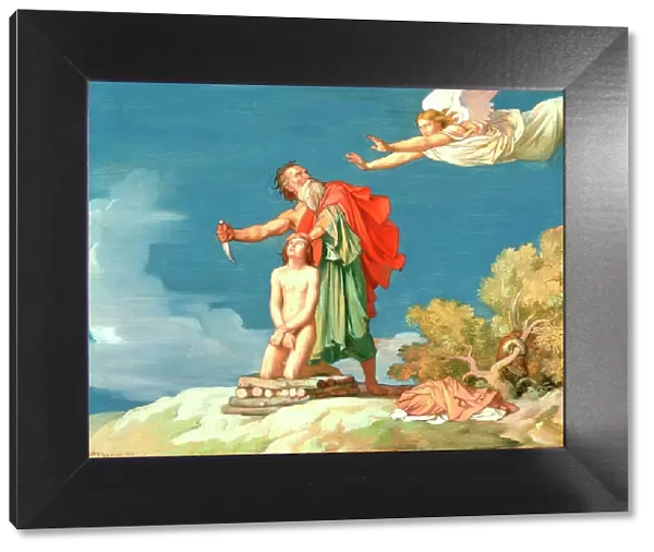 The Sacrifice of Isaac, 1860. Creator: Hippolyte-Jean Flandrin