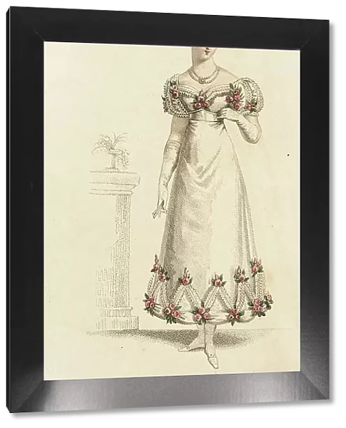 Fashion Plate (Parisian Ball Dress), 1820. Creator: John Bell