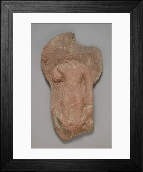 Framed Print : Buddha Shakyamuni, 5th century. Creator: Unknown Framed Print : Buddha Shakyamuni, 5th century. Creator: Unknown