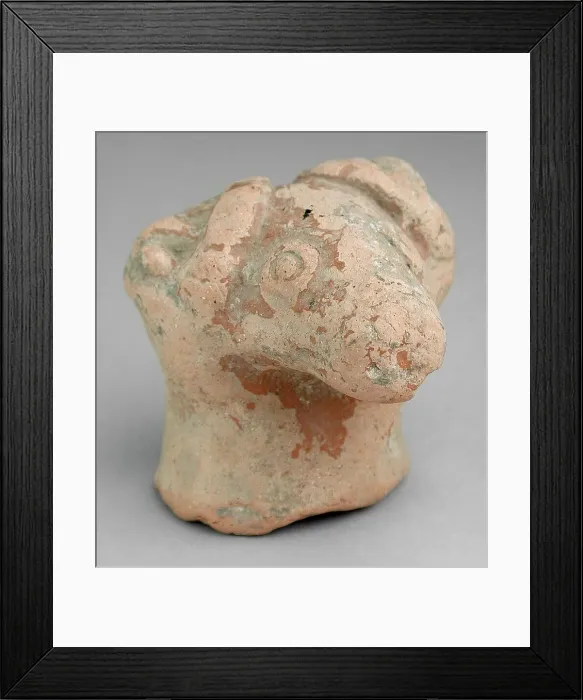 Framed Print : Head of a Ram, 5th-6th century. Creator: Unknown Framed Print : Head of a Ram, 5th-6th century. Creator: Unknown